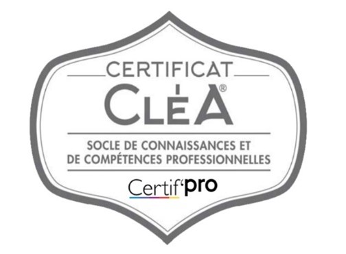 CléA - Certificat - Financement - Batys compétences